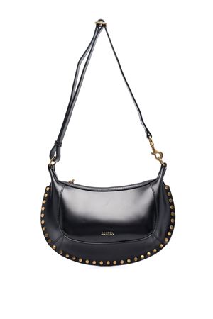 Borsa Oskan Moon in pelle di vitello nera ISABEL MARANT | PP0003FAA1C01M01BK